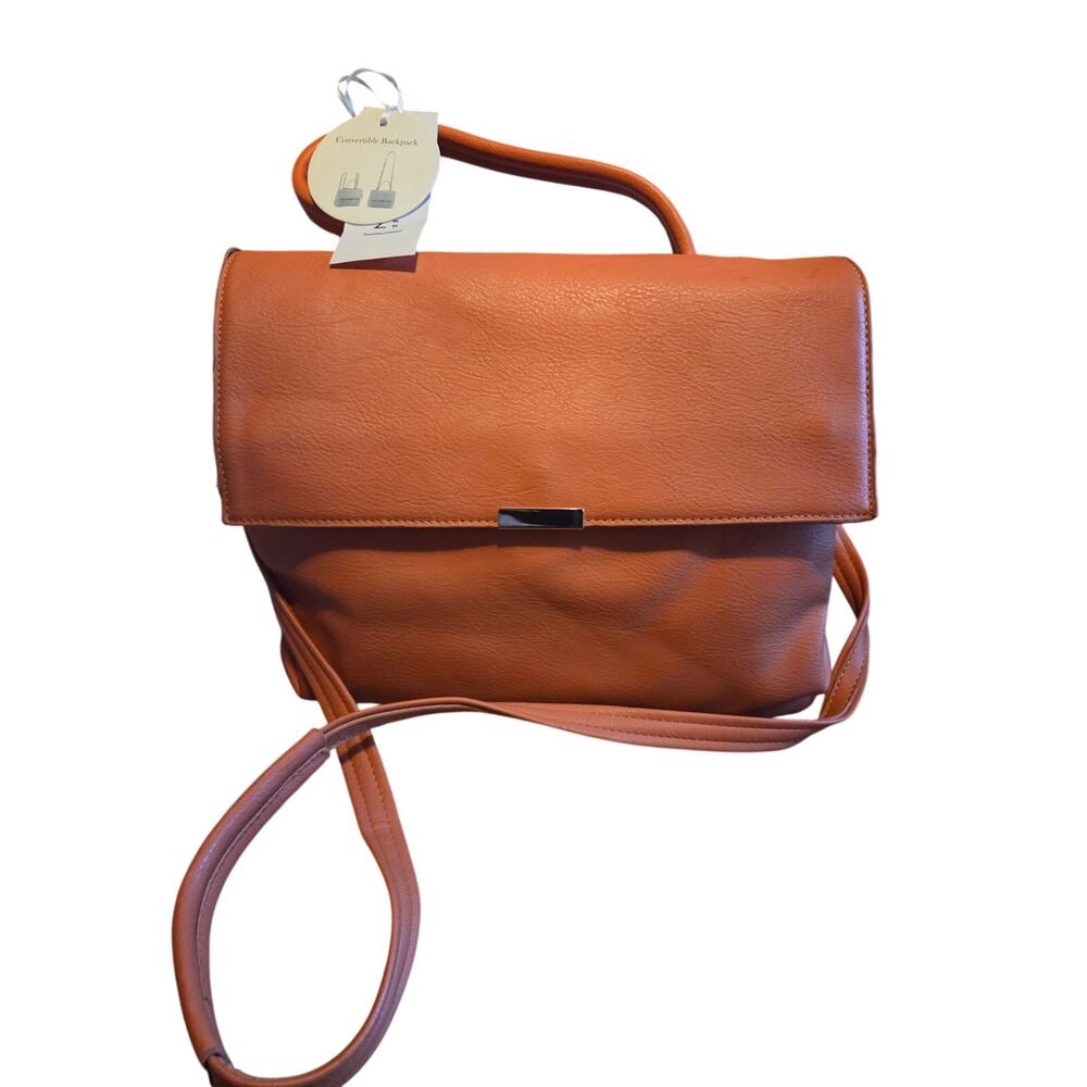 Metro Muse USA Vegan Leather Convertible Backpack - NWT
